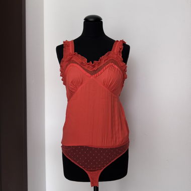 Body con volant, Gr. XS/34