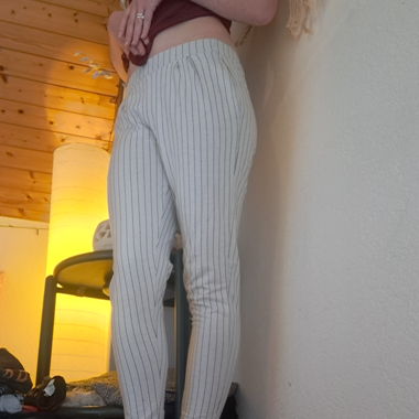 Pantalon "carotte"