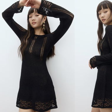 H&M Strickkleid – Grösse M – Neu