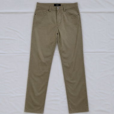Pantalon BRAX Cadiz beige coton léger 34/34