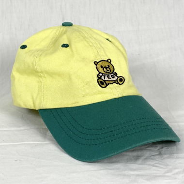 TEDDY FRESH HAT - GIALLO VERDE RICAMATO