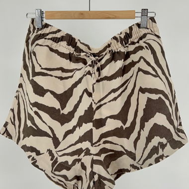 Shorts en mélange de lin H&M