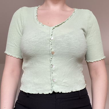 Green Summer Top