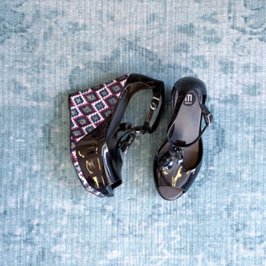 Melissa aztec jelly wedges