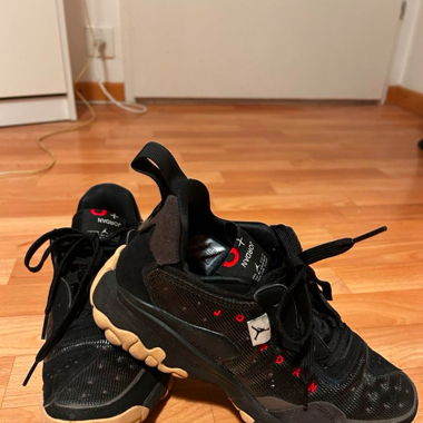 Schwarze Jordan Jumb Gr. 40 stylisch