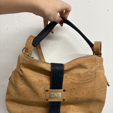 Montado Tasche/Rucksack aus Kork beige