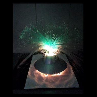 Fiberglas Ufo Lampe Mathmos Glasfaserlampe 