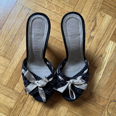 Baltarini Heeled Mules