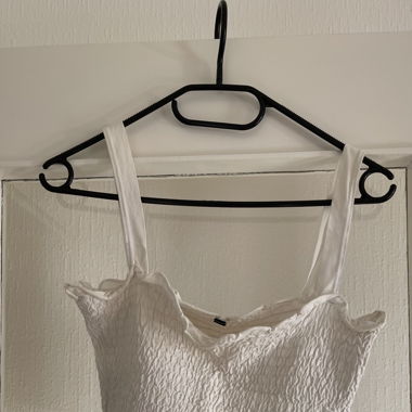 2 crop-top blanc