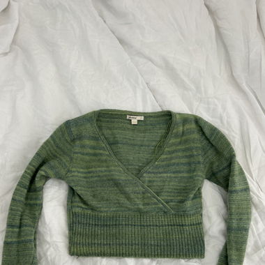 Maglia a maniche lunghe lavorata a maglia