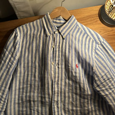 Polo in lino Ralph Lauren