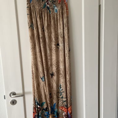 Long patterned dress