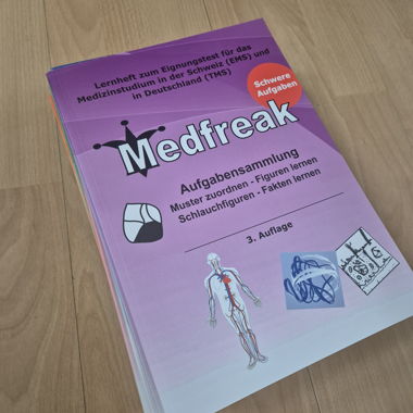 Medfreak practice books for Numerus Clausus / EMS 