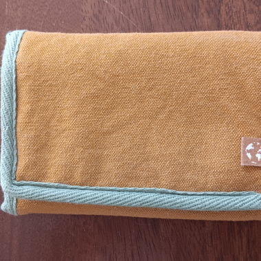 Travel wallet in fabric