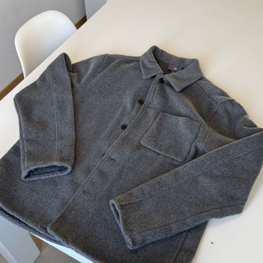 Harrington-Jacke – grau – Größe S