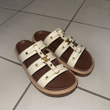 CELINE - TIPPI MULE IN PELLE DI VITELLO