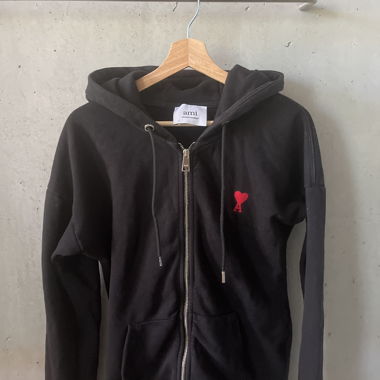 Schwarz Hoodie Ami