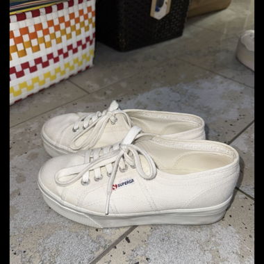 Superga Sneaker Grösse 36 weiss