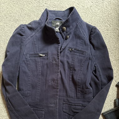 Blue jacket 
