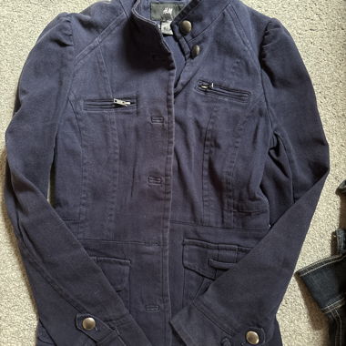 Blue jacket 