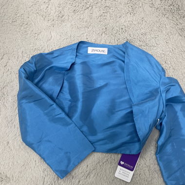 Blauer bolero 