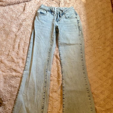 Flare Jeans with Bows