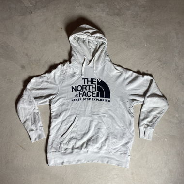 The North Face white hoodie