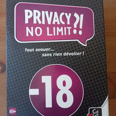 Gioco da tavolo Privacy No Limit 