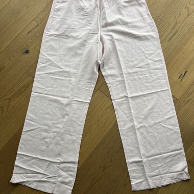 Pantalon en mélange de lin Uniqlo XXL