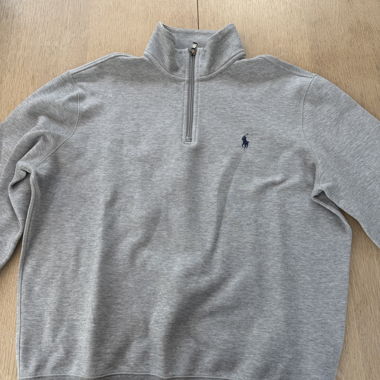 Grey Zip Sweatshirt Polo Ralph Lauren