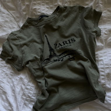 t-shirt baby Olive Paris