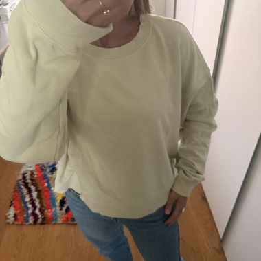 H&M Sweatshirt butteryellow