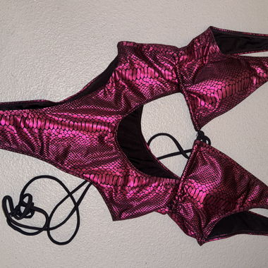 Costume intero rosa