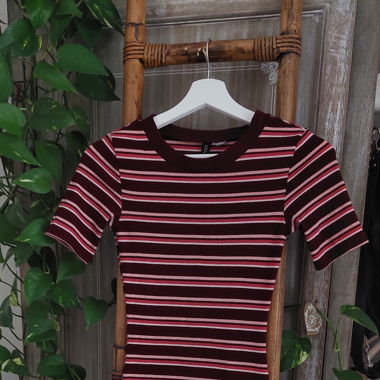 Robe à rayures