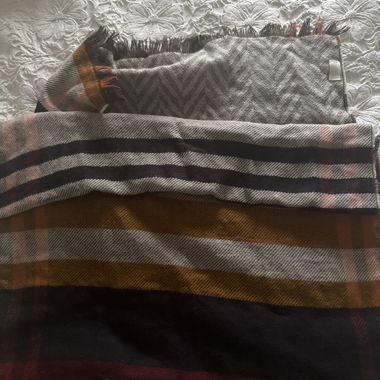 Plaid Scarf Lot