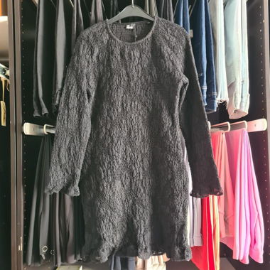 The Kooples Vestito corto nero in pizzo