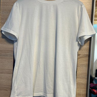 T-shirt blanc oversize