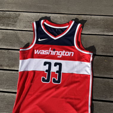 NBA basketball Washington wizzads jersey