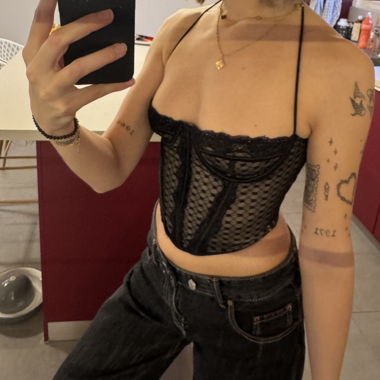 Corsetto in pizzo