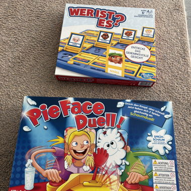 Set de duel Qui est-ce ? & Pie Face de Hasbro