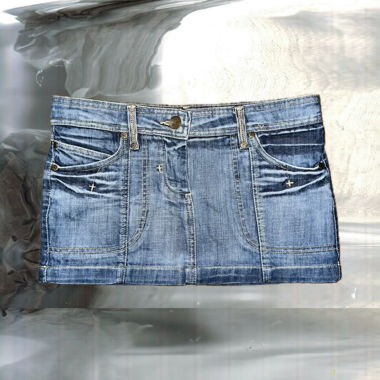 Y2K Jeansrock