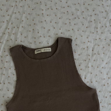 Braunes Tank Top