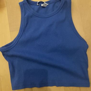 Blaues Tank Top