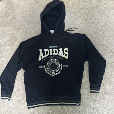 Adidas Hoodie Dark Blue