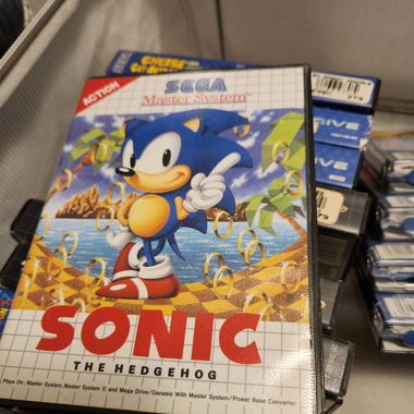 MASTER SYSTEM - SONIC THE HEDGEHOG