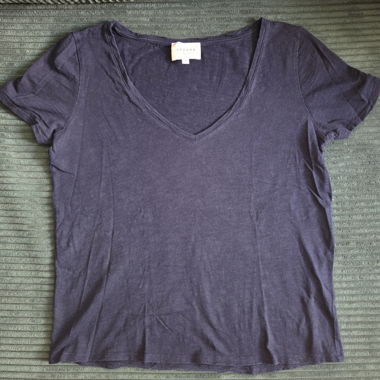 T-shirts Sézane bleus et gris