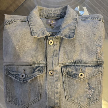 Veste en jean délavée YES OR NO taille L