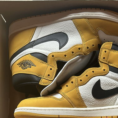 Jordan 1 high yellow 
