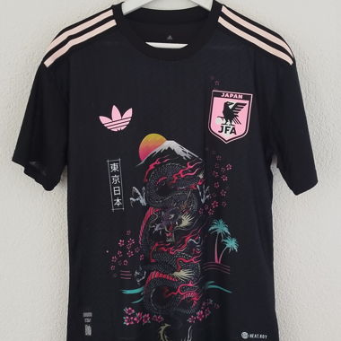 T-shirt Adidas Japan grafica Tricot black Dragon L