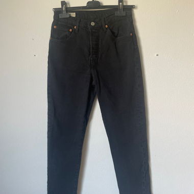 Jeans Levi's neri a vita alta